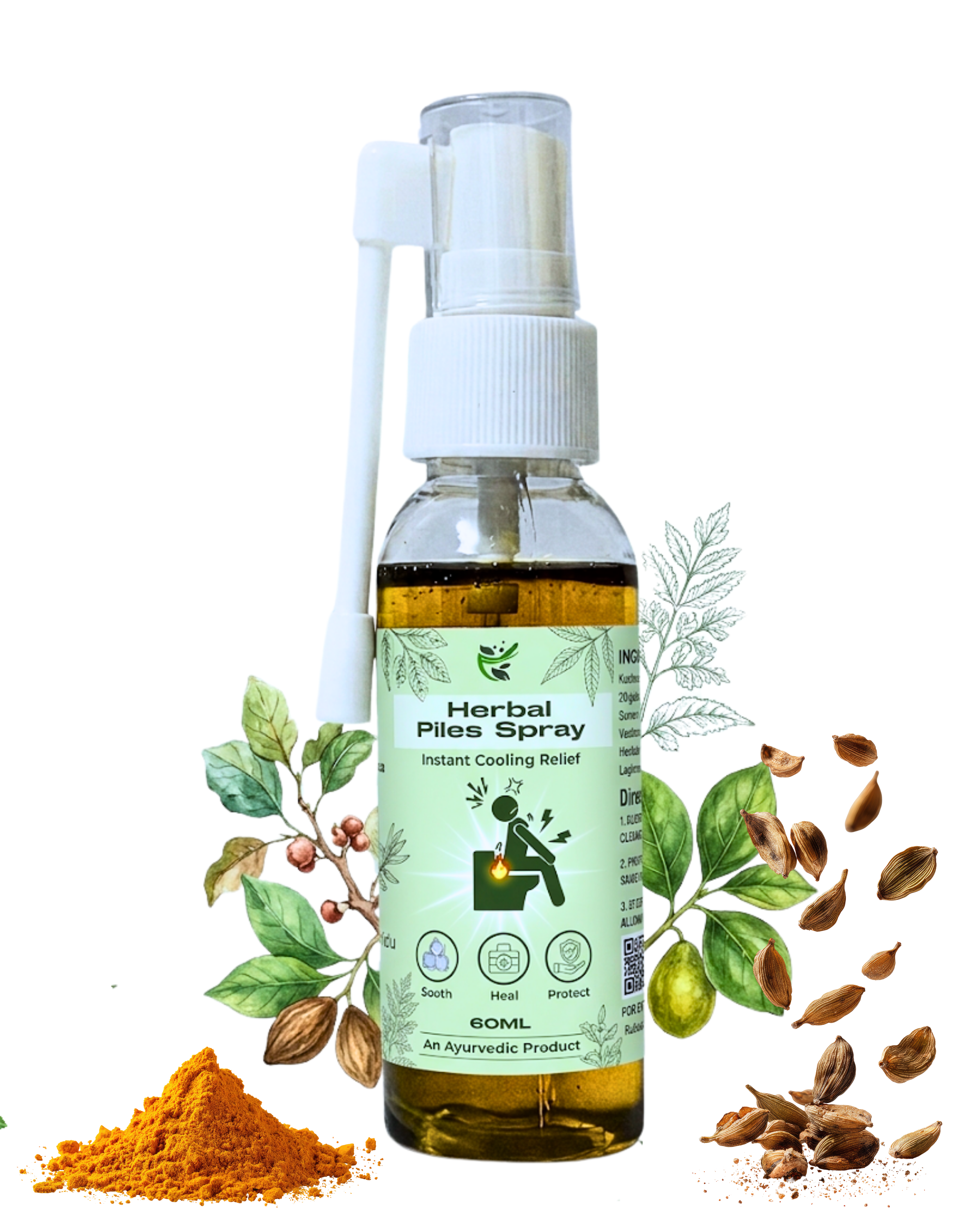 Herbal Piles Spray 60ml